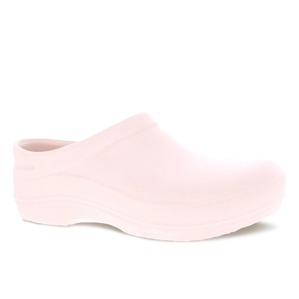 Dansko Kaci pink mule shoes. NIB.